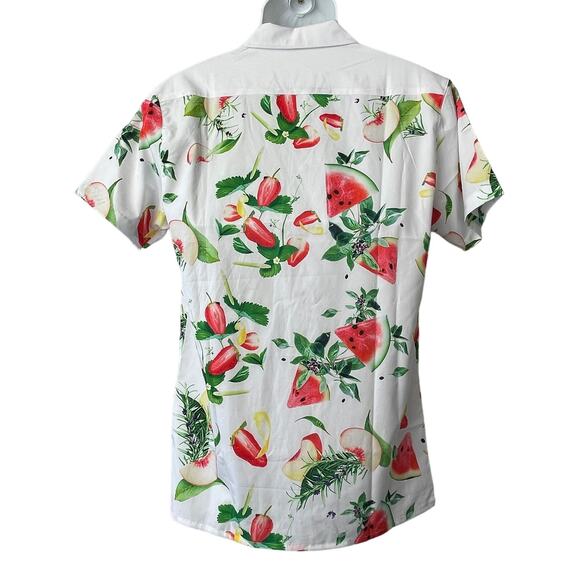 GREY GOOSE Vodka Essences Tropical Print Promotional Shirt Size Small NWOT - Picture 3 of 6